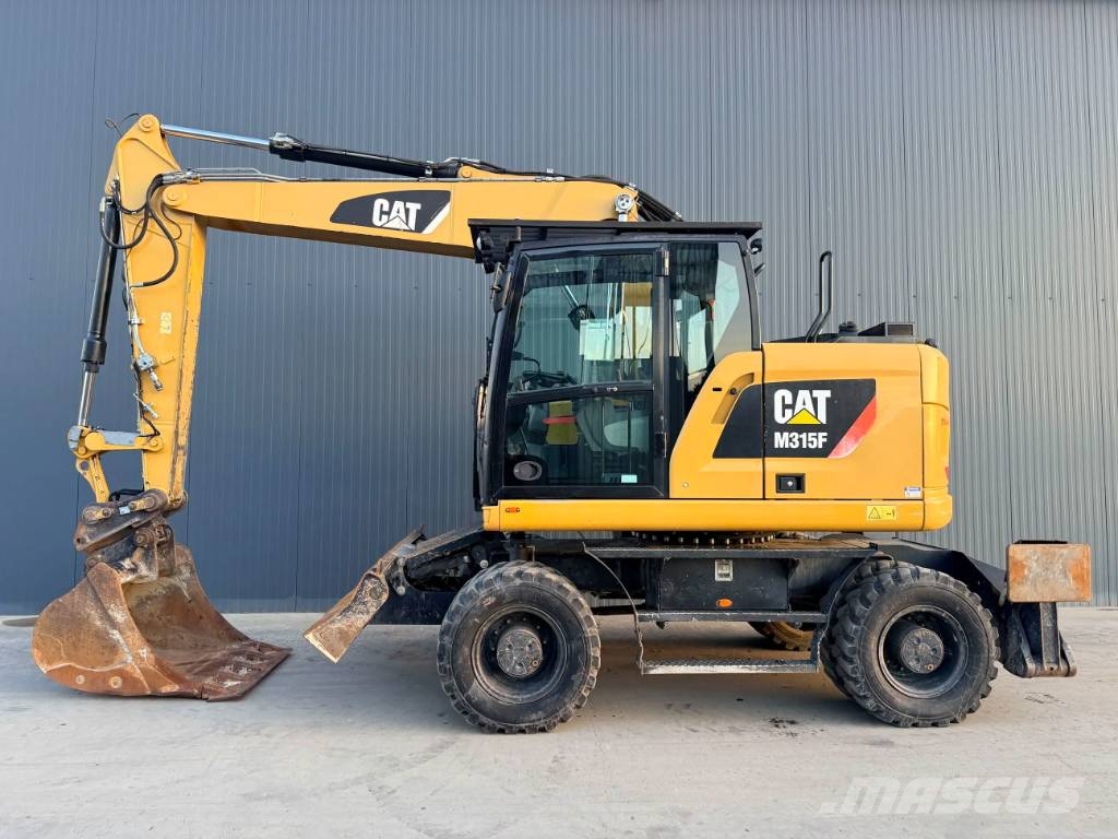 CAT M315F Lastik tekerli ekskavatörler