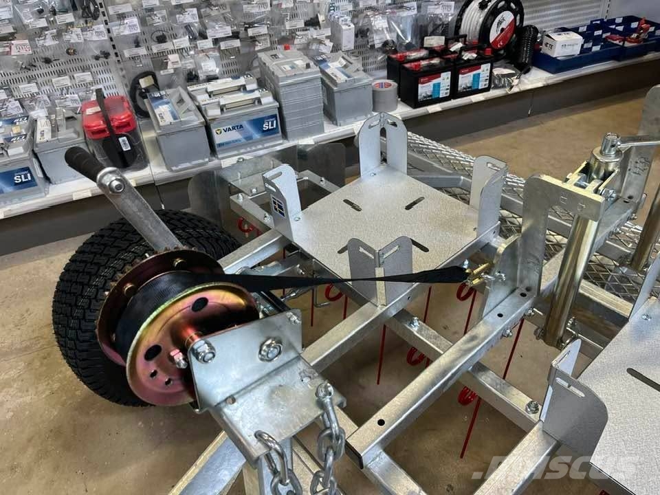 Pro-Terra Ridhusharv med rulle Made in Sweden ATV-de ja mootorsaanide tarvikud