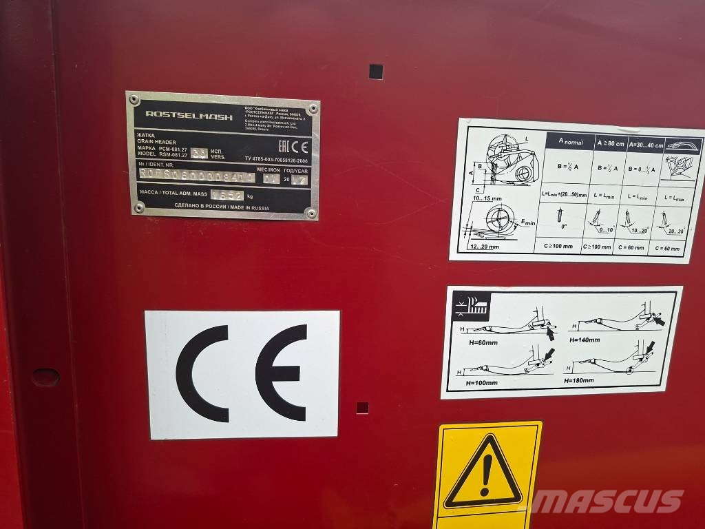 Rostselmash Acros 580 Cosechadoras combinadas