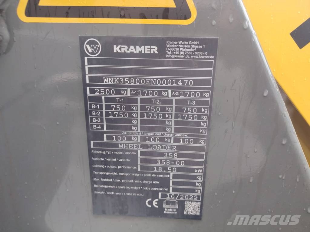 Kramer 5035 Pyöräkuormaajat