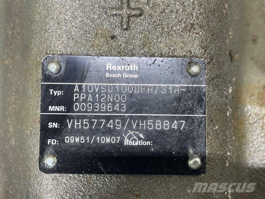 Rexroth A10VSO100DFR/31R-Load sensing pump Hydraulics