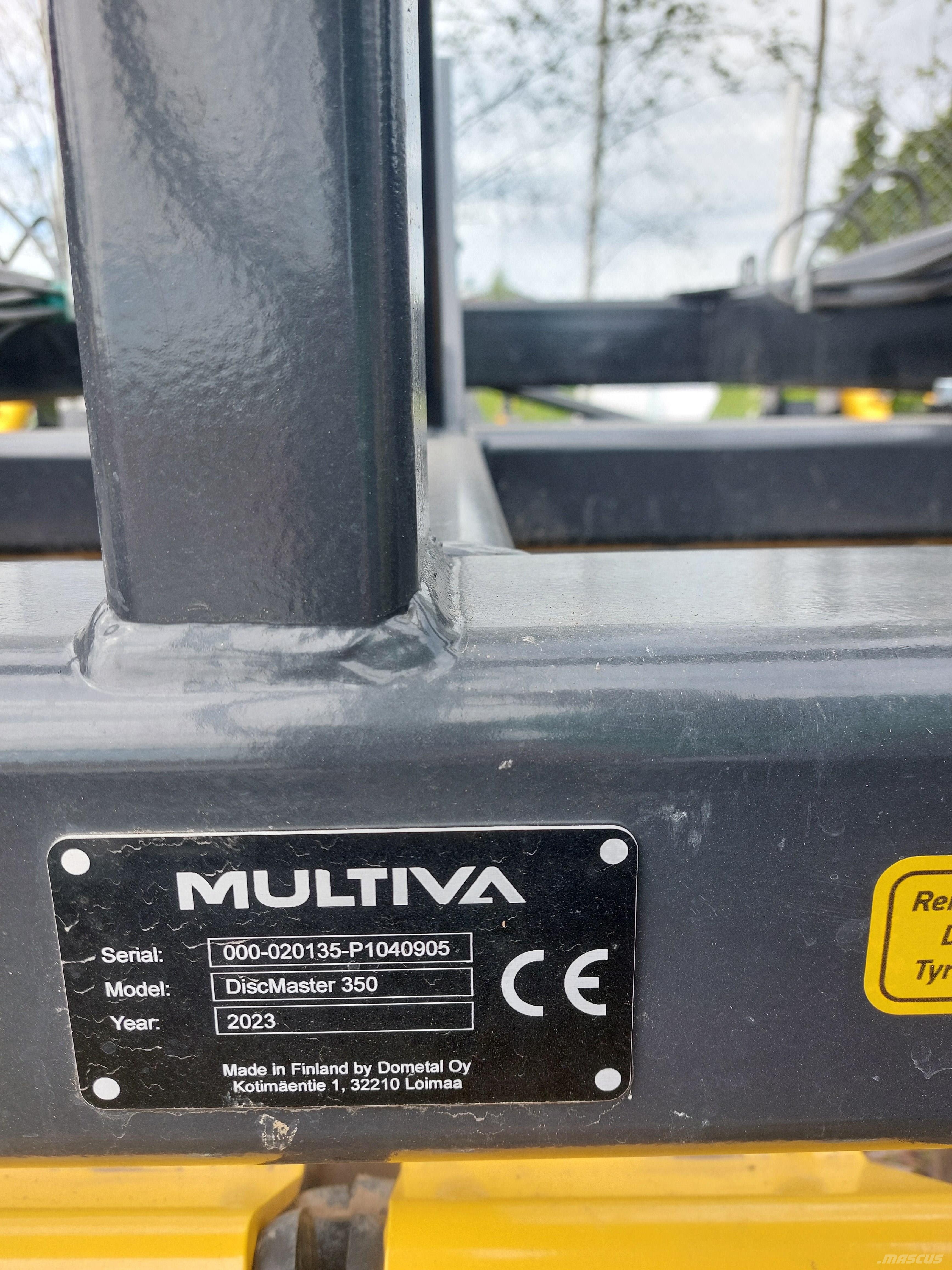 Multiva Discmaster 350 Tárcsás boronák