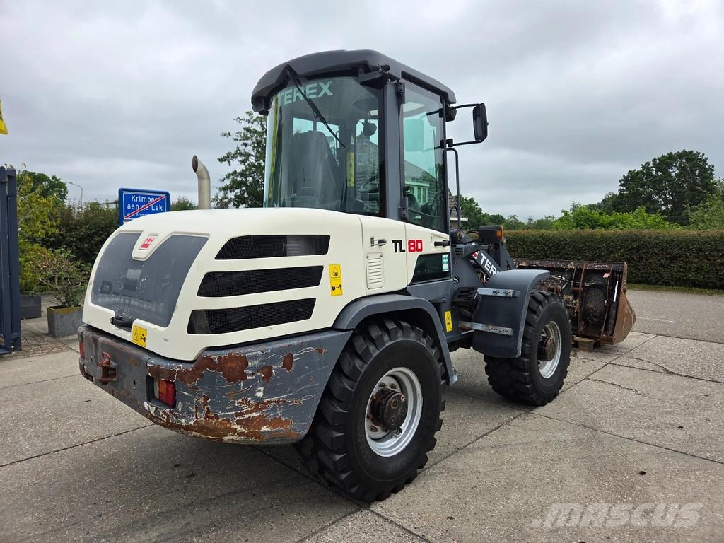 Terex TL80 met 4-cilinder Deutz Cargadoras sobre ruedas