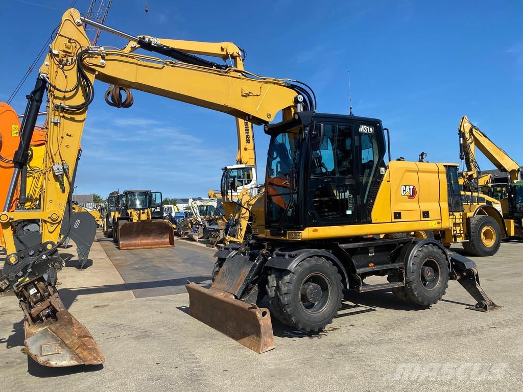 CAT M314 07B next gen . Wielgraafmachines