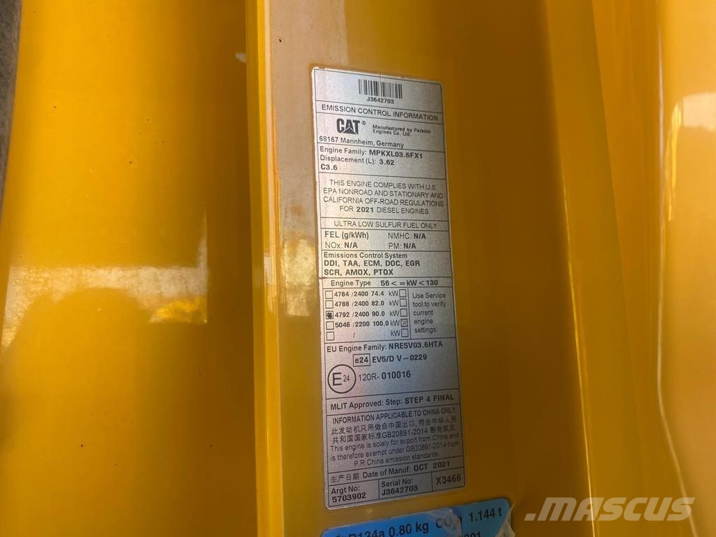 CAT M314 07B next gen . Wielgraafmachines