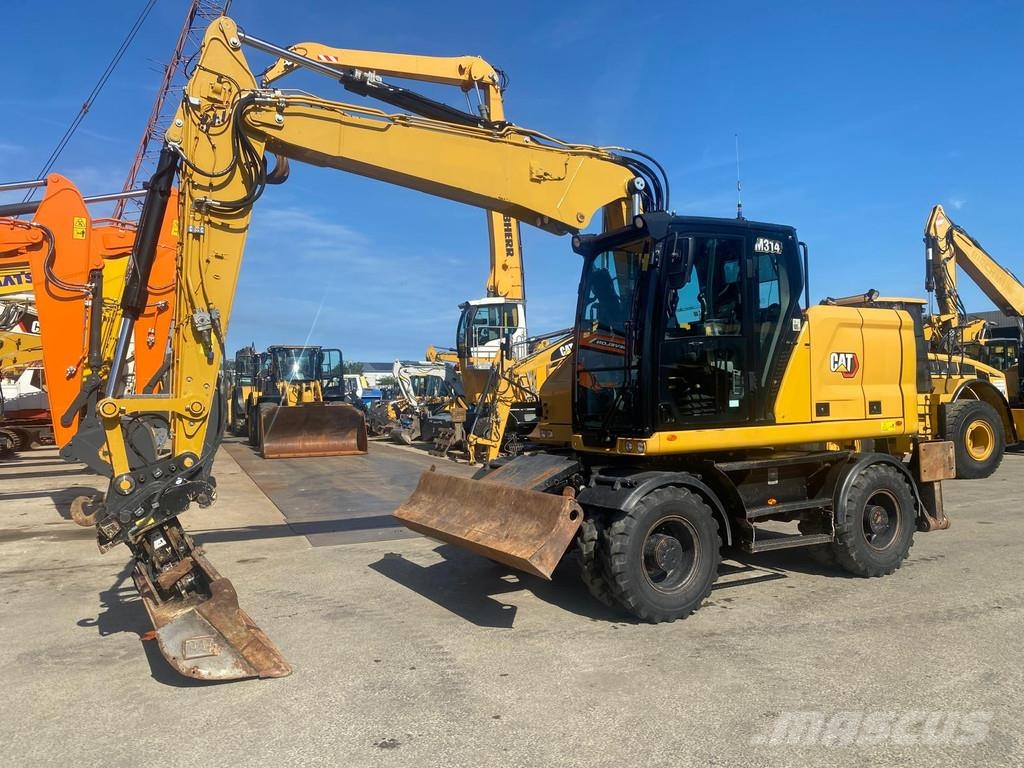 CAT M314 07B next gen . Wielgraafmachines