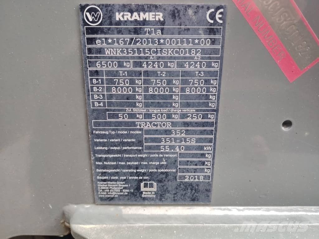 Kramer 8085 Arctic Power+ Колесни товарачи