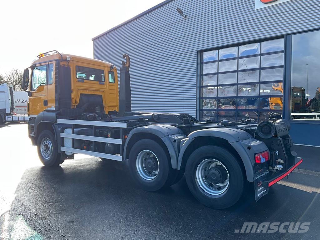 MAN TGS 33.440 6x4 ZF Intarder Manual Full steel 21 To Kotalni prekucni tovornjaki