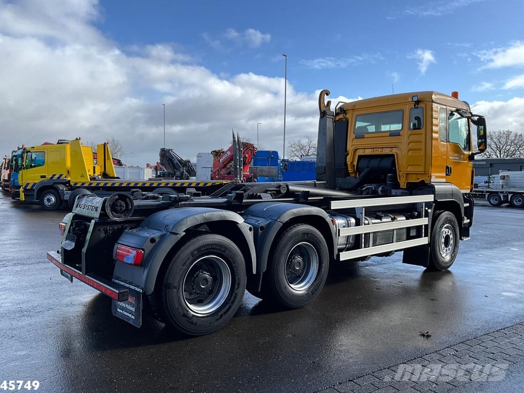 MAN TGS 33.440 6x4 ZF Intarder Manual Full steel 21 To Kotalni prekucni tovornjaki