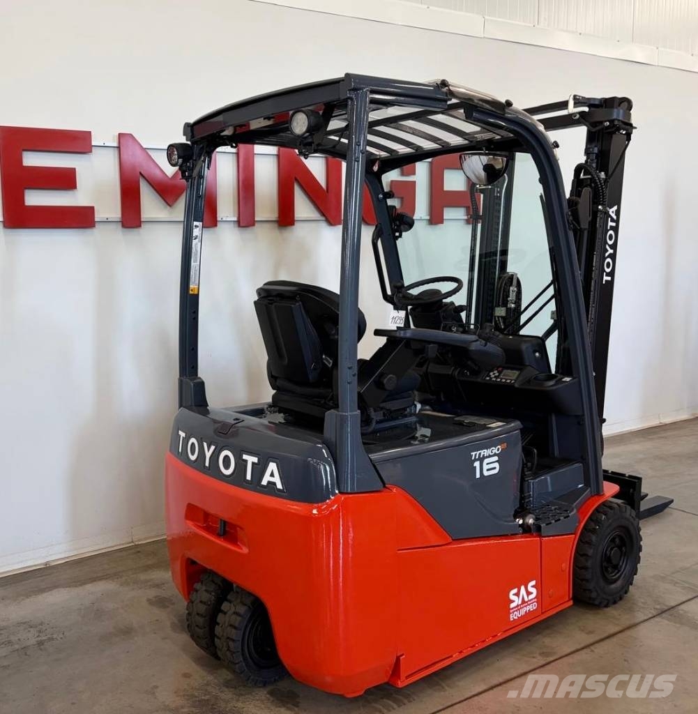 Toyota 11295 - 8FBE16T شاحنات ذات رافعات شوكية تعمل بالكهرباء