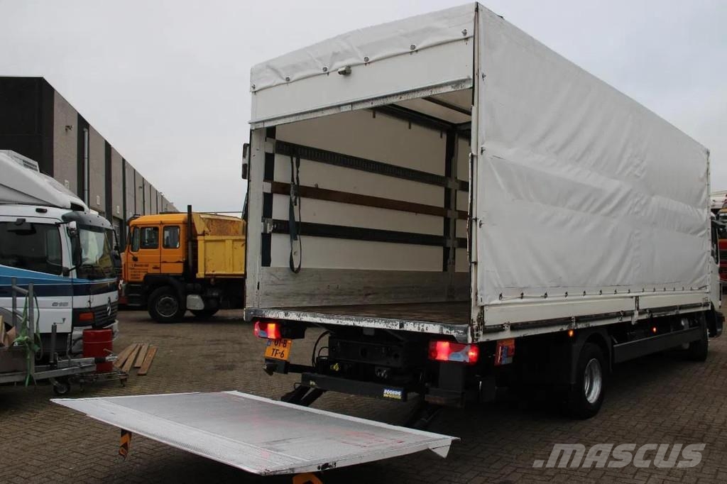 MAN TGL 8.220 + EURO 6 + LIFT Тентованные грузовики