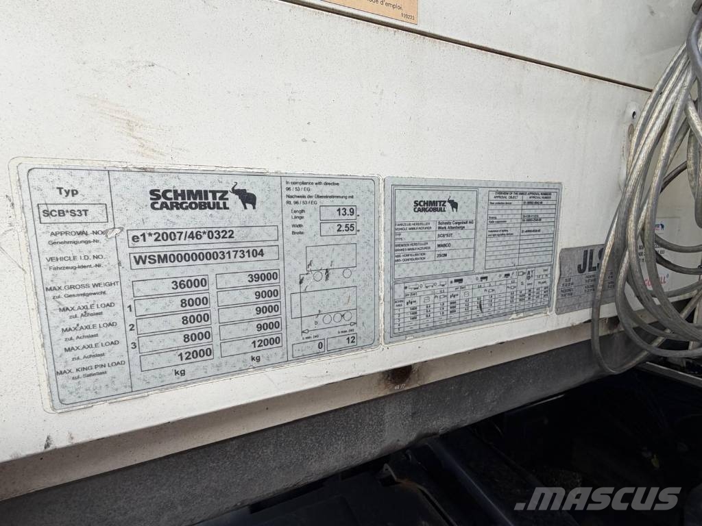 Schmitz Curtainsider Lifting 3104 Polprikolice s ponjavo