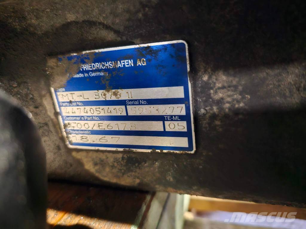 ZF MT-L 3075 Ejes