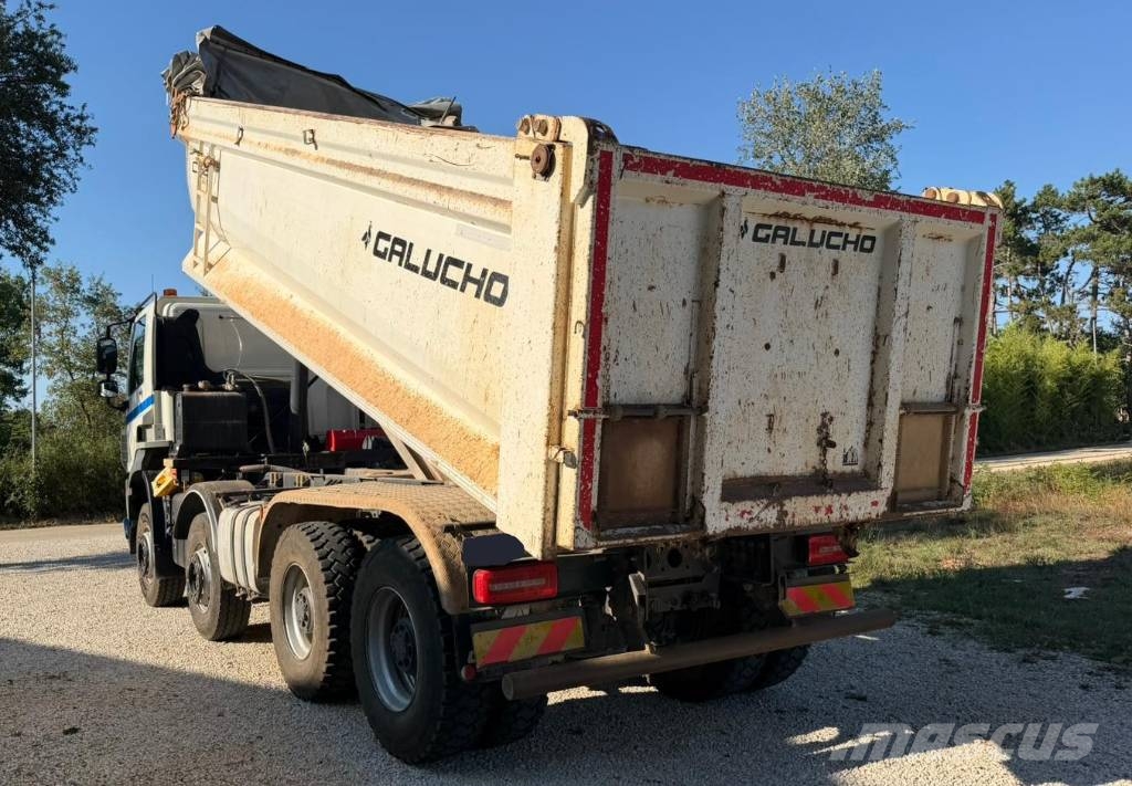 DAF CF 480 8x4 mulda tipper - electric tarpaulin Camiões basculantes