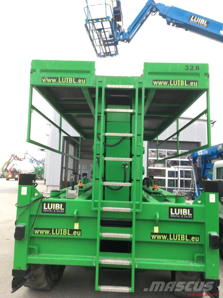 HAB S280-25 D4WDS, 28m diesel rough terrain lift Nůžková zvedací plošina
