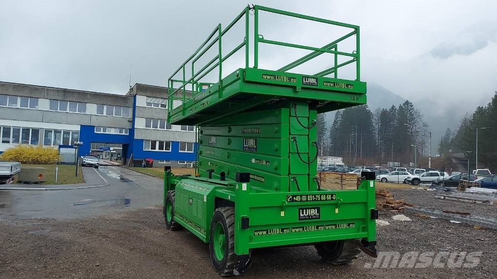 HAB S280-25 D4WDS, 28m diesel rough terrain lift Nůžková zvedací plošina