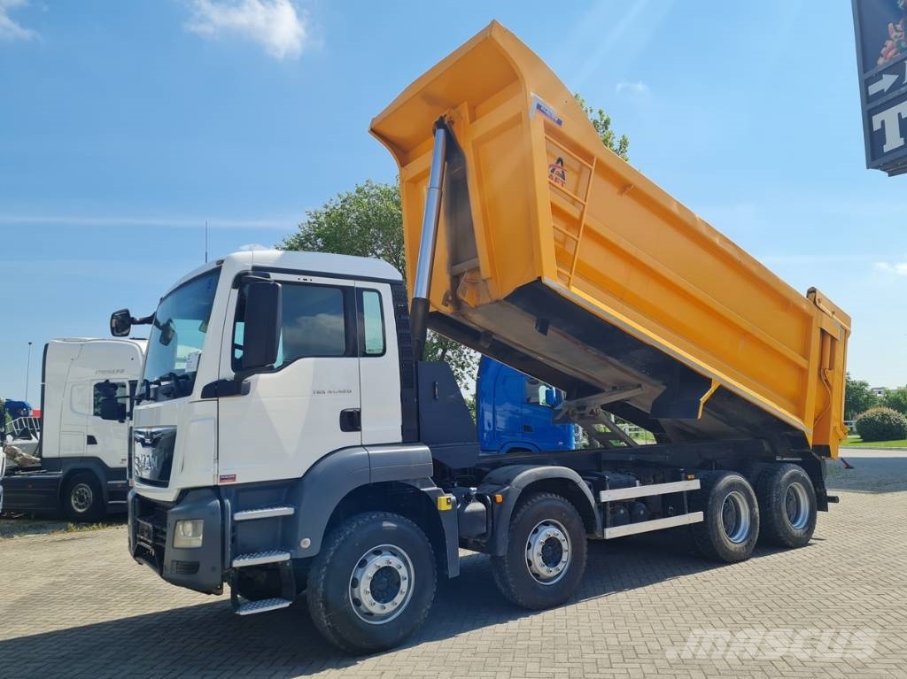MAN TGS 41.420 8X4 / 20 m3 / NOVE GUME Wywrotki