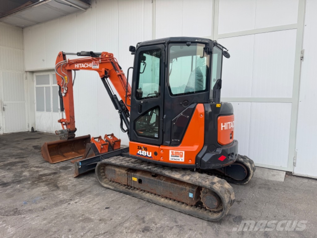 Hitachi ZX 48 U حفارات صغيرة أقل من 7 طن (حفارات صغيرة)