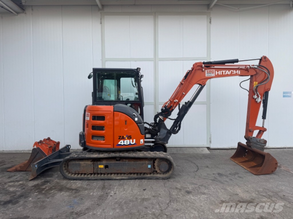 Hitachi ZX 48 U حفارات صغيرة أقل من 7 طن (حفارات صغيرة)