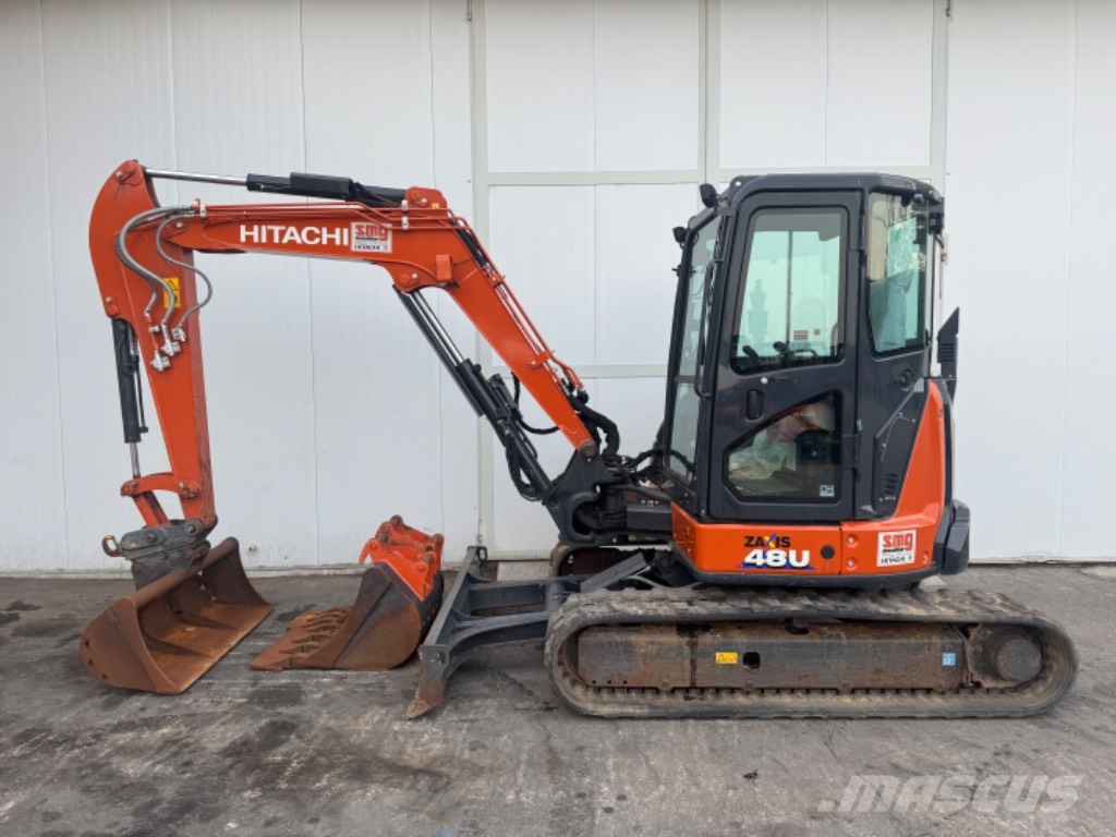 Hitachi ZX 48 U حفارات صغيرة أقل من 7 طن (حفارات صغيرة)