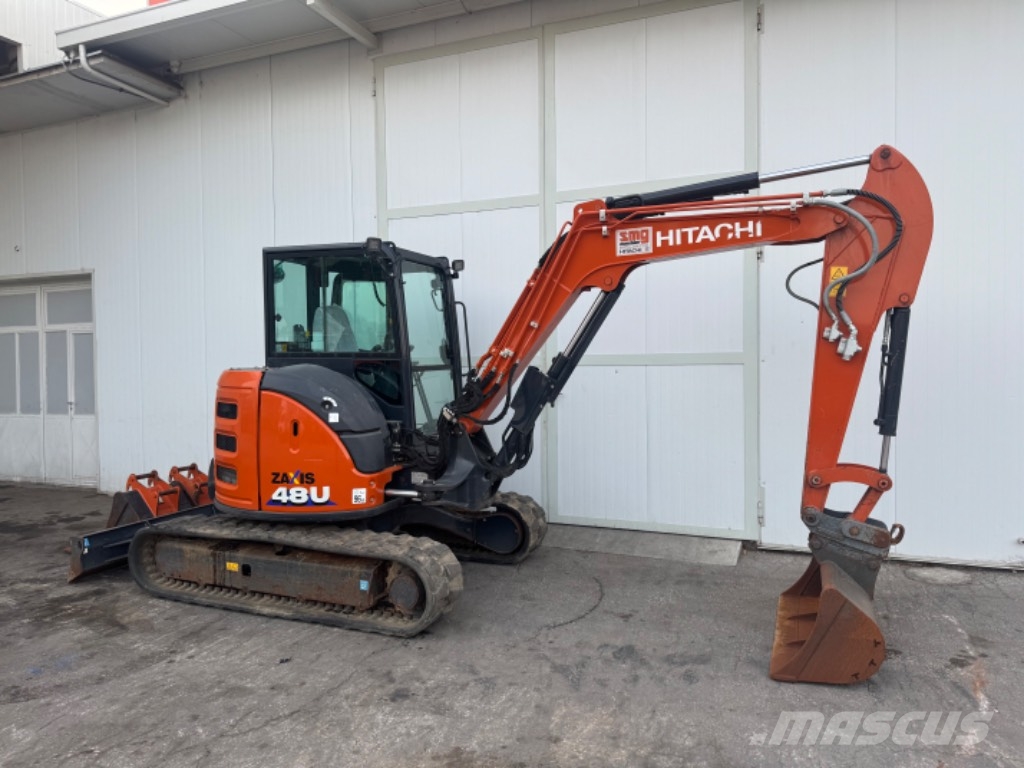 Hitachi ZX 48 U حفارات صغيرة أقل من 7 طن (حفارات صغيرة)