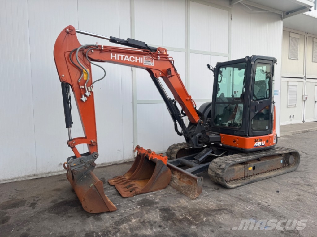Hitachi ZX 48 U حفارات صغيرة أقل من 7 طن (حفارات صغيرة)