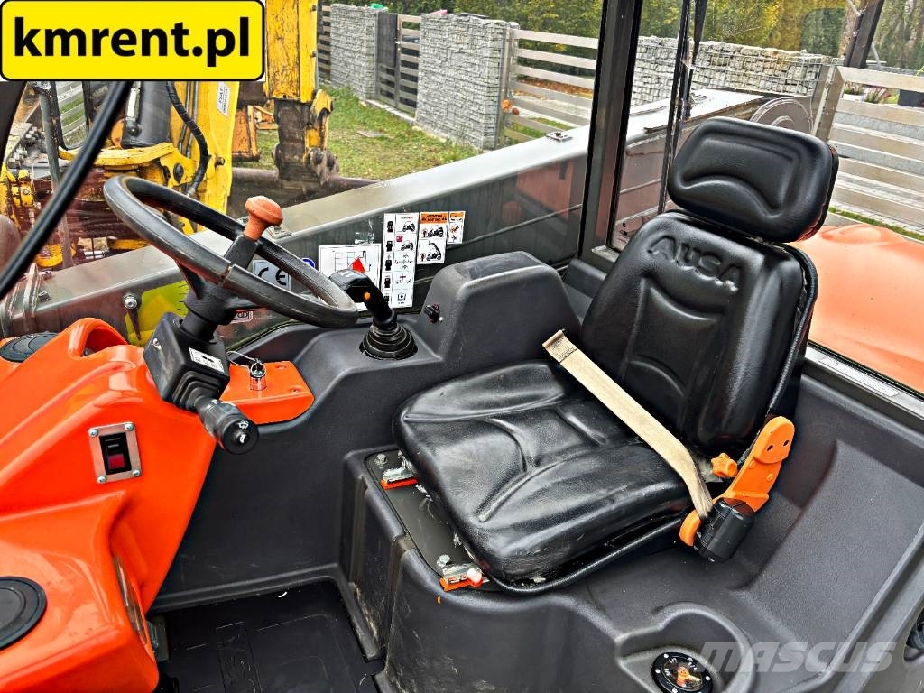 Ausa T 144 H | NA LAWETĘ B E MTH 273 JCB 520-40 Телескопични товарачи