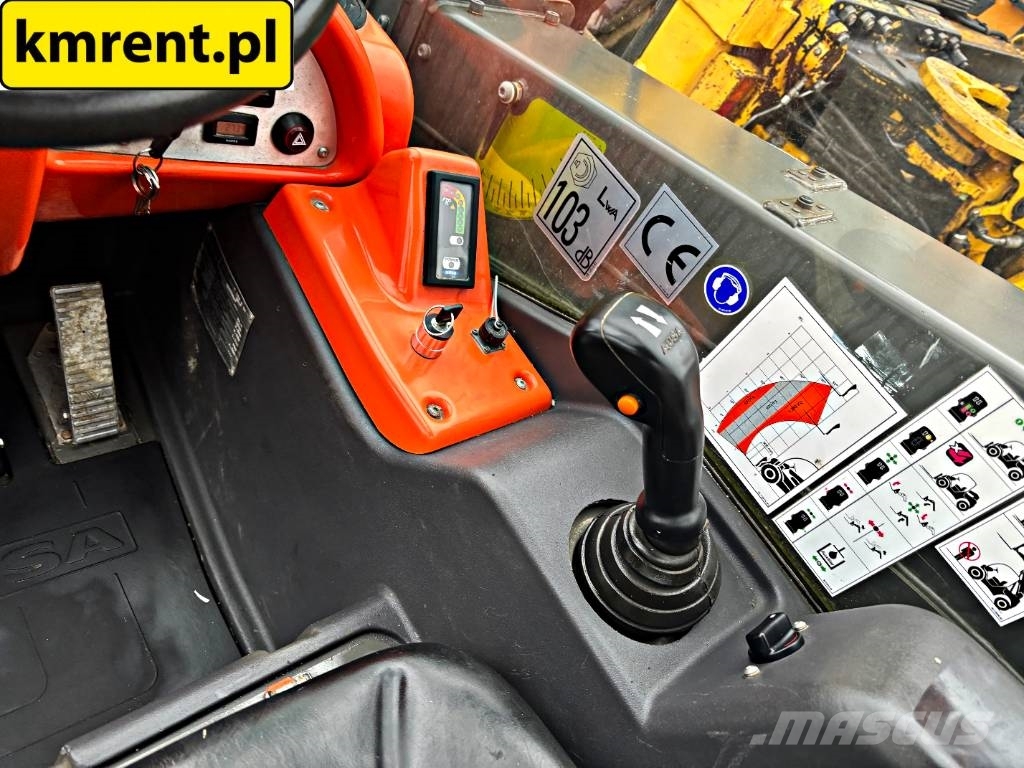 Ausa T 144 H | NA LAWETĘ B E MTH 273 JCB 520-40 Телескопични товарачи
