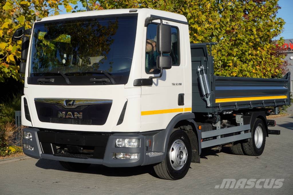 MAN TGL 12.190 / NEW 3-way tipper / 100 tho. km Tippbilar