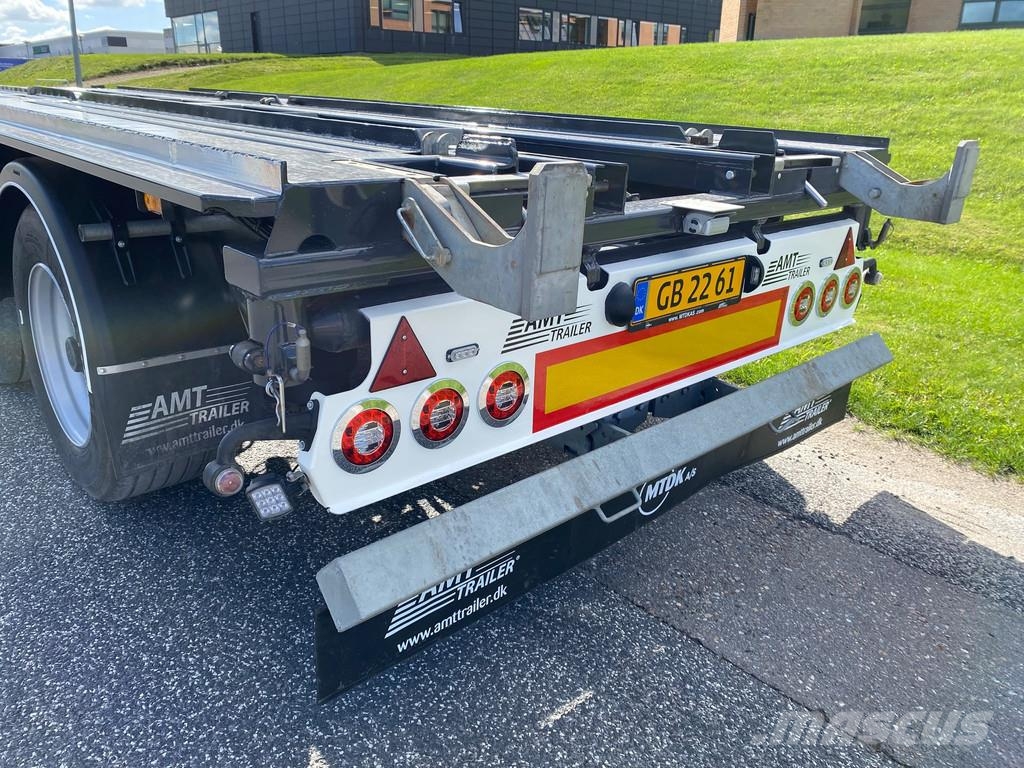 AMT KO360 3 akslet overføringskærre 6.600 mm Containerframe semi-trailers