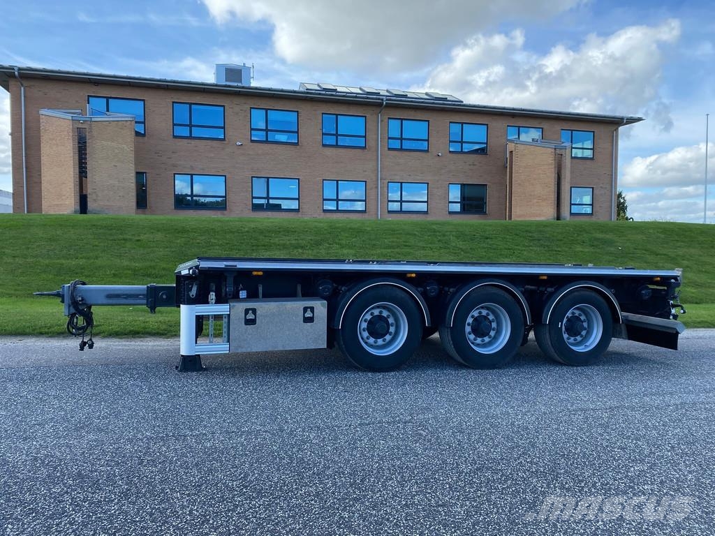 AMT KO360 3 akslet overføringskærre 6.600 mm Containerframe semi-trailers