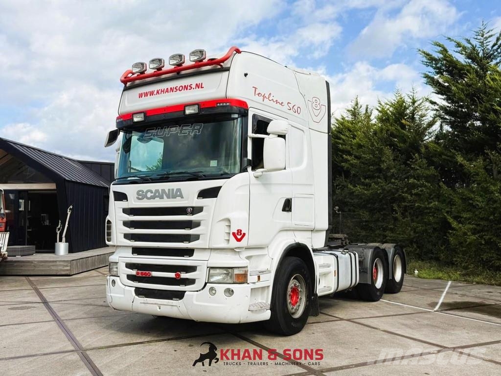 Scania R560 / V8/ Retarder / Topline / 6x2 / 10 Tires Tegljači