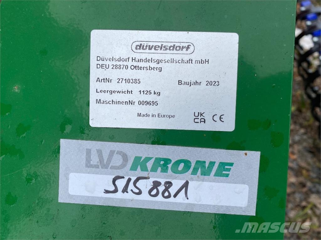 Düvelsdorf FRONTPACKER 3000 Overige walsen