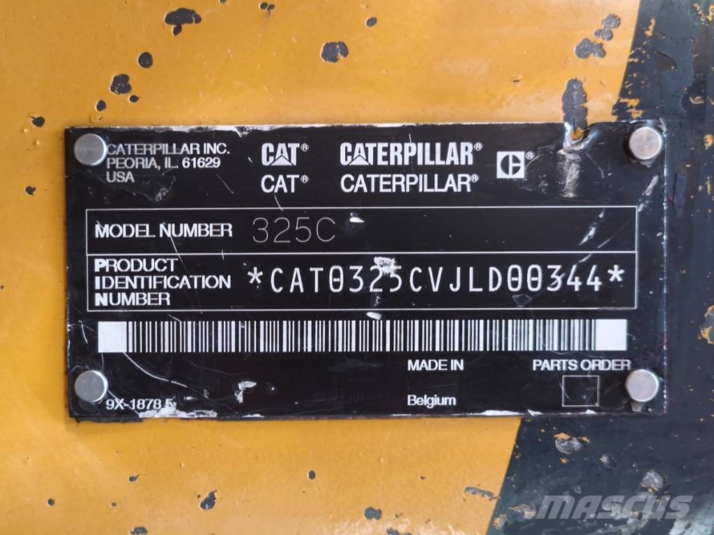 CAT 325 CL LR حفارات زحافة
