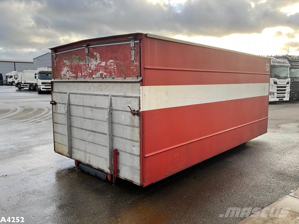  Leebur gesloten container met Laadklep 特种集装箱