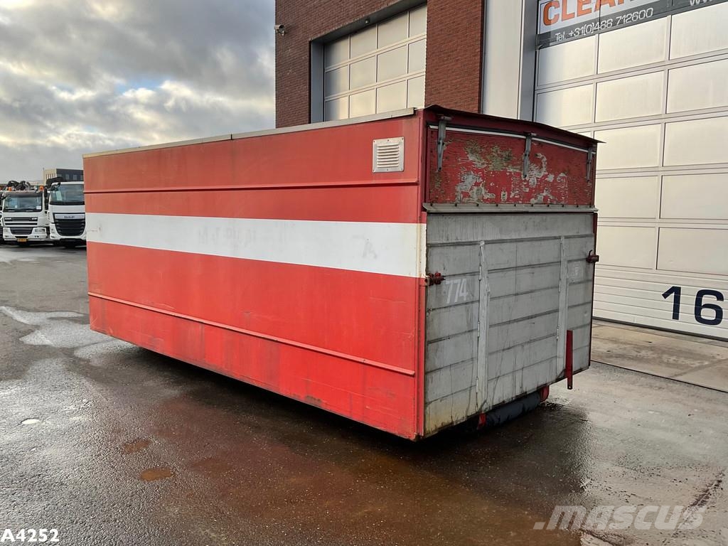  Leebur gesloten container met Laadklep 特种集装箱