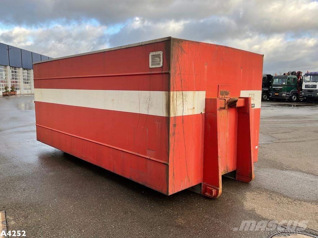  Leebur gesloten container met Laadklep 特种集装箱