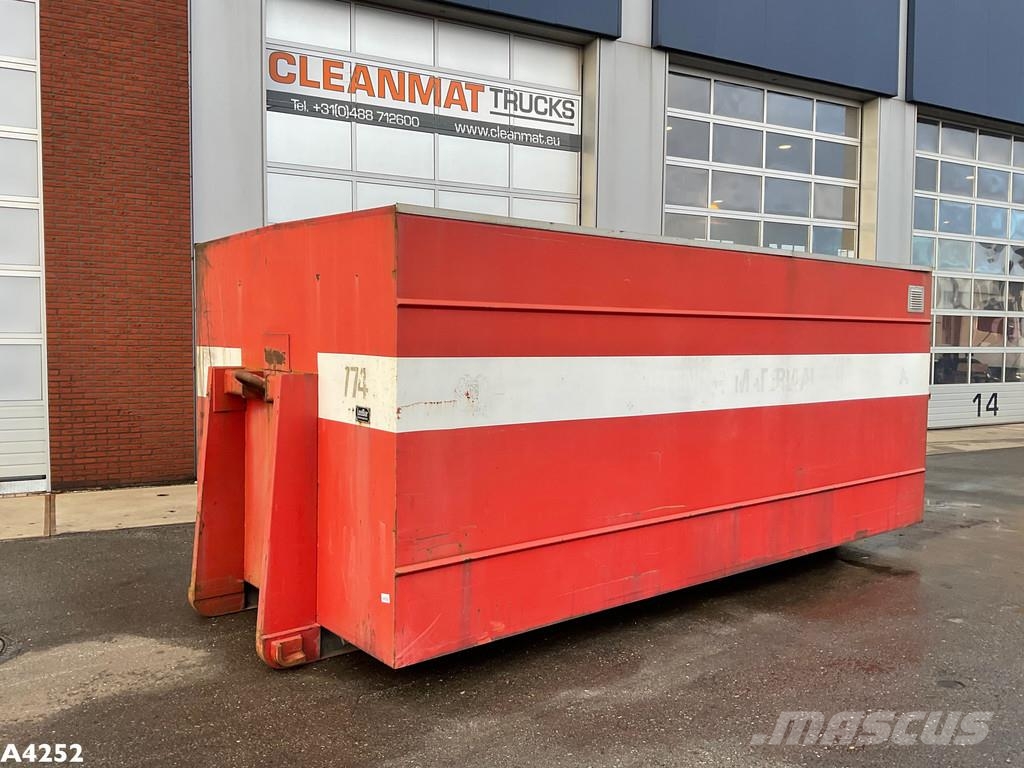  Leebur gesloten container met Laadklep 特种集装箱