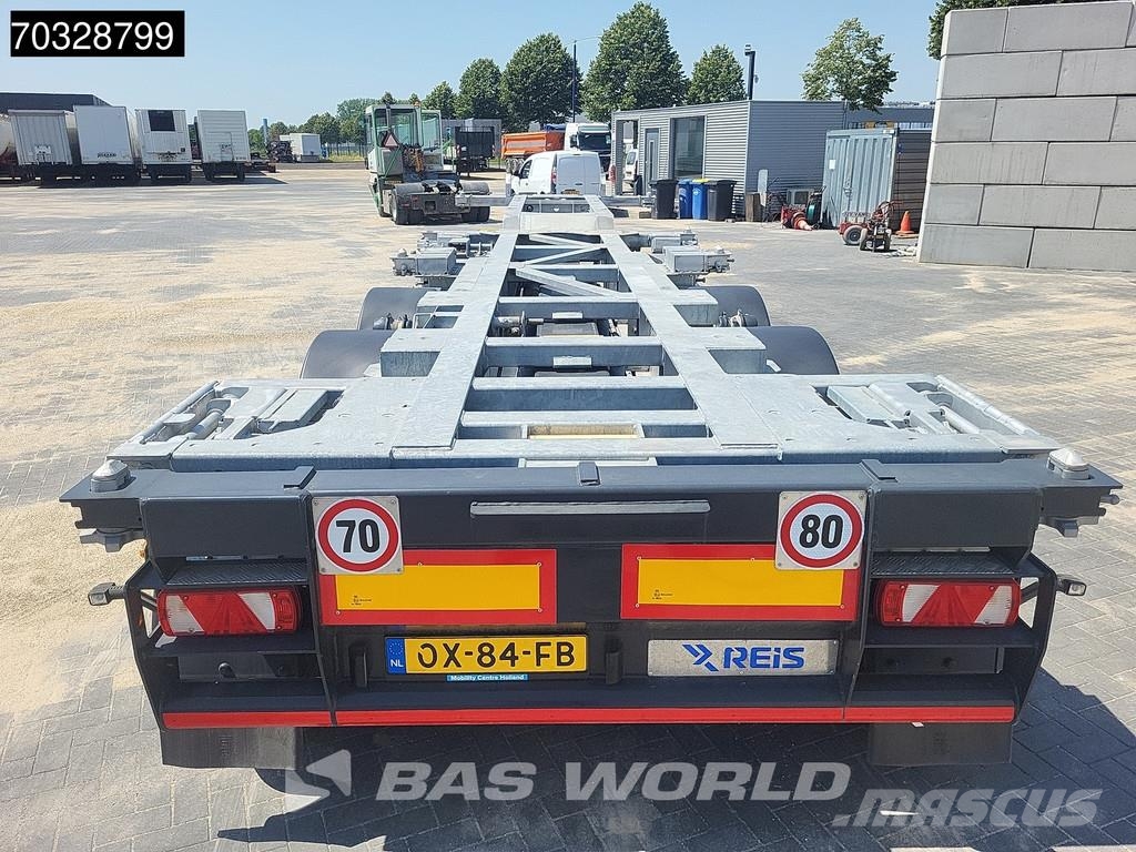  REISTREYLER 3AFCST08 NEW Multi 45ft Lift Axle Container semi-trailers