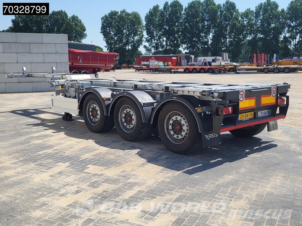  REISTREYLER 3AFCST08 NEW Multi 45ft Lift Axle Container semi-trailers