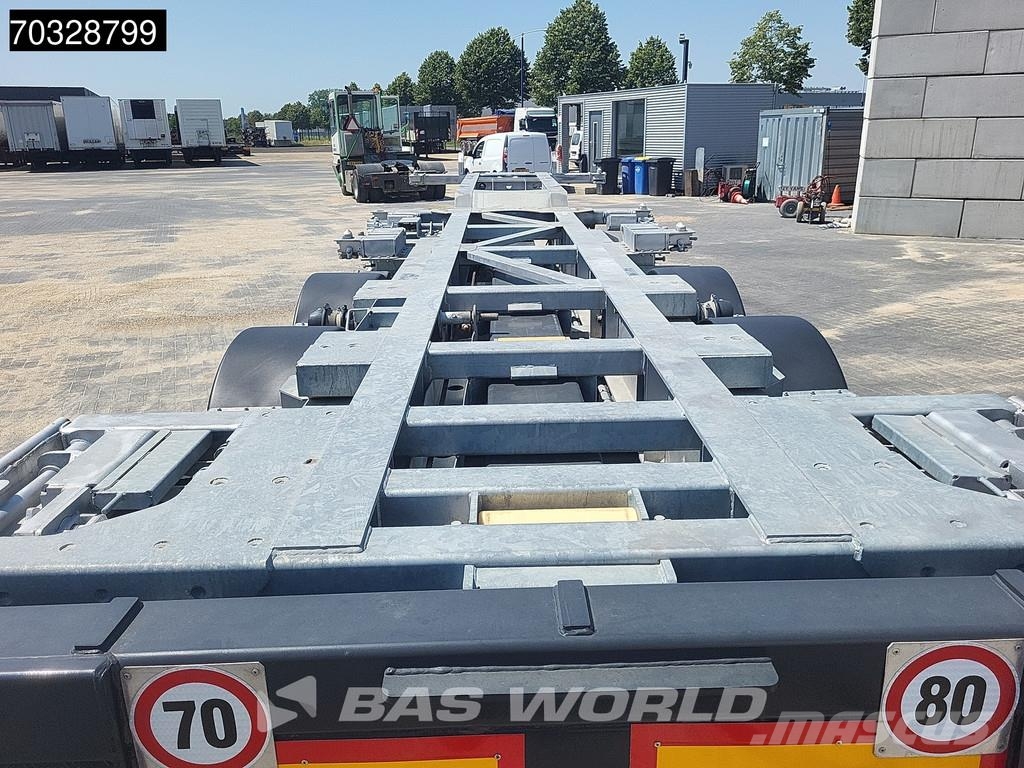  REISTREYLER 3AFCST08 NEW Multi 45ft Lift Axle Container semi-trailers