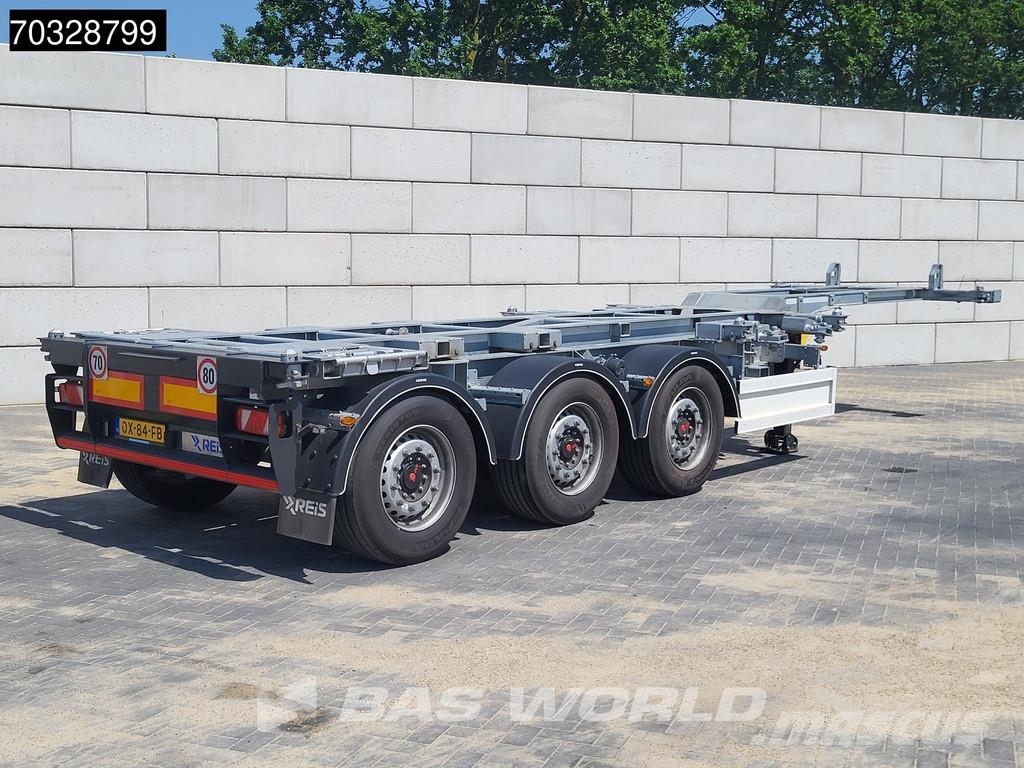  REISTREYLER 3AFCST08 NEW Multi 45ft Lift Axle Container semi-trailers