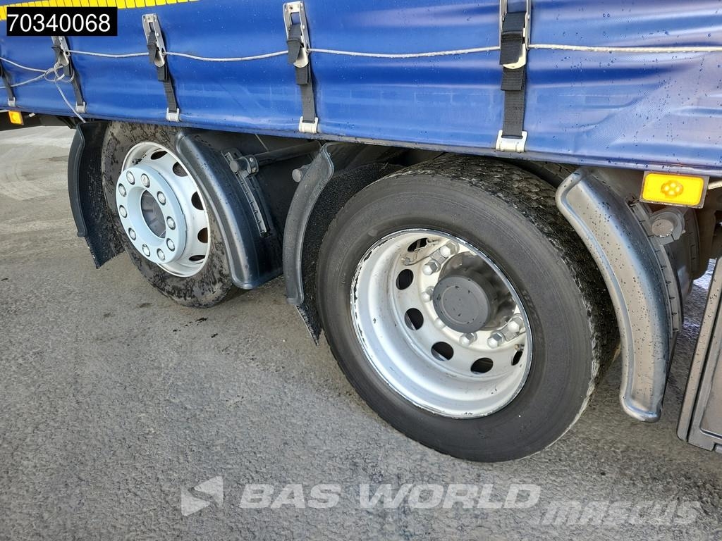 Volvo FH 460 6X2 LNG Engine Curtainsider Sliding roof I- Priekabos su tentu
