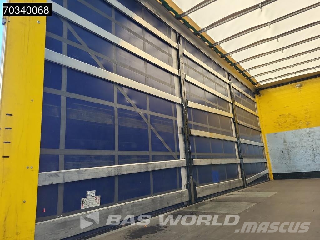 Volvo FH 460 6X2 LNG Engine Curtainsider Sliding roof I- Priekabos su tentu