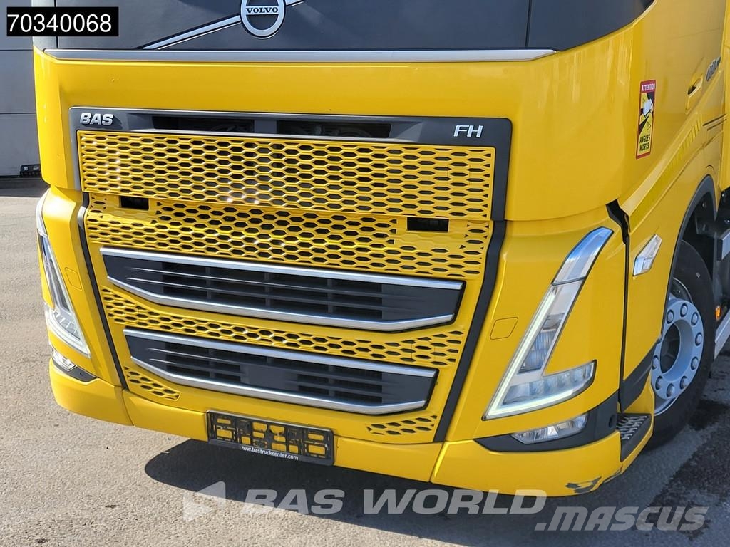 Volvo FH 460 6X2 LNG Engine Curtainsider Sliding roof I- Priekabos su tentu
