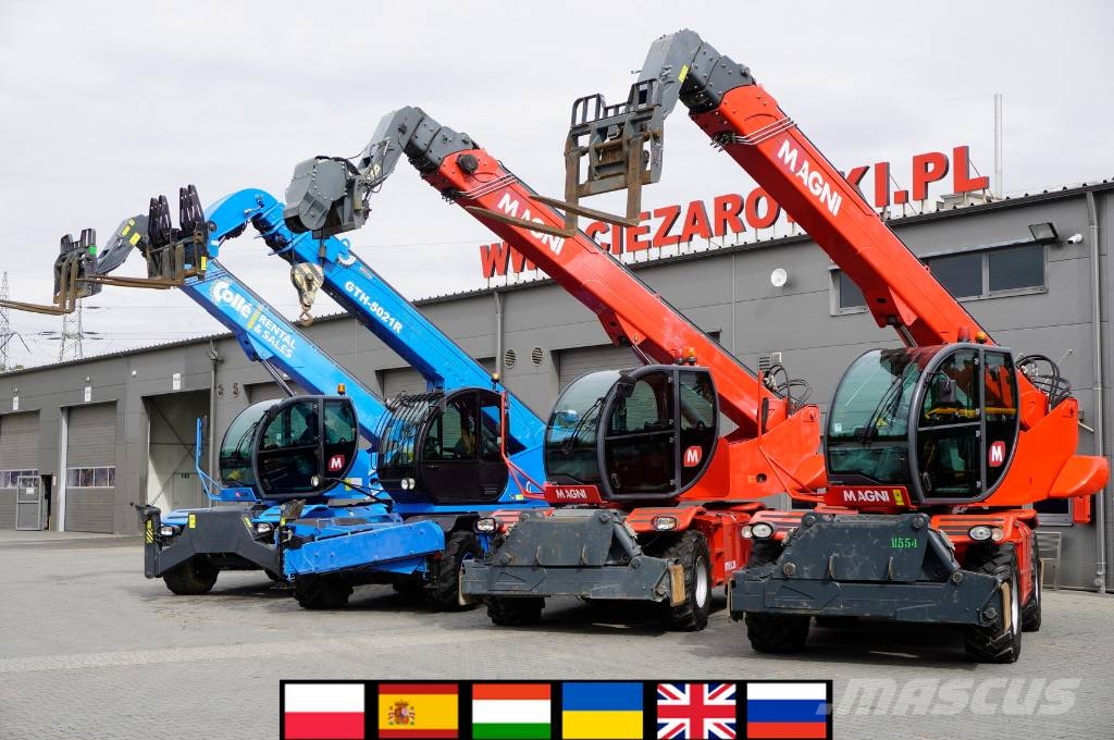 Magni RTH 5.26 telescopic loader / Range 26 m / cap 5 t Teleskopiskie riteņu iekrāvēji