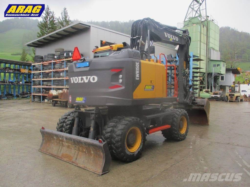 Volvo EWR 150 E Ratasekskavaatorid