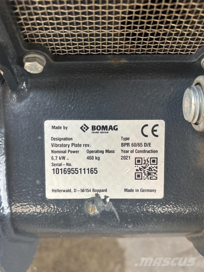 Bomag Vibrationsplatte BPR 60/65 Sonstige Landmaschinen