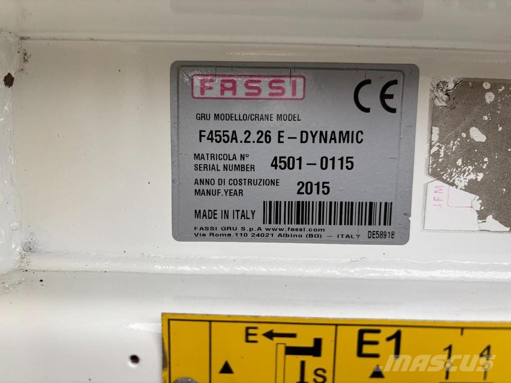 MAN TGX 26.440 + FASSI F 455 A---6X EXT. + REMOTE + 6X Visurgājēji celtņi