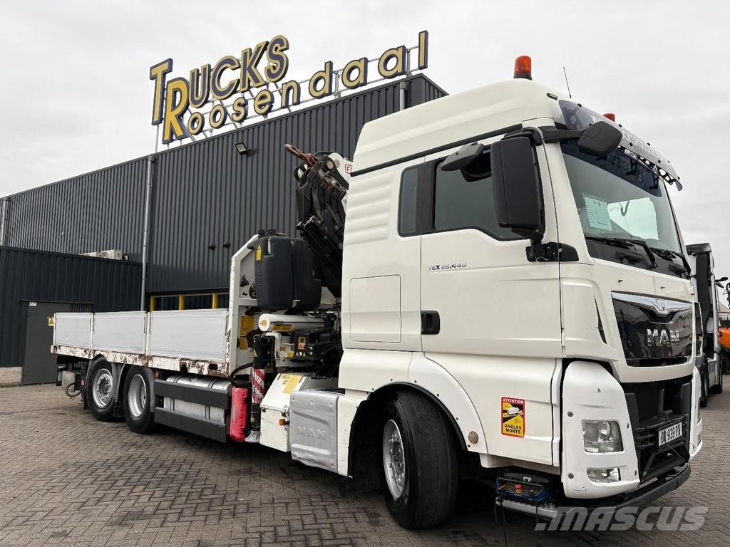 MAN TGX 26.440 + FASSI F 455 A---6X EXT. + REMOTE + 6X Visurgājēji celtņi